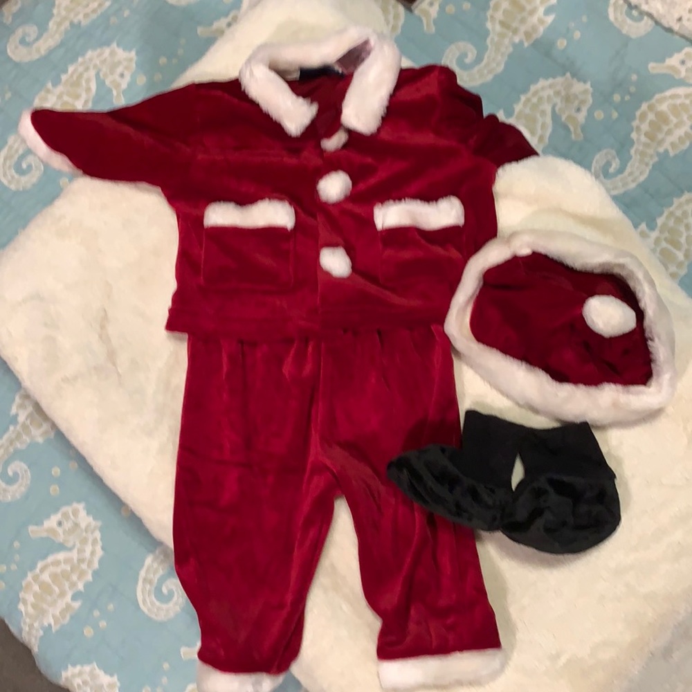 Baby Santa Suit!  0-3 months